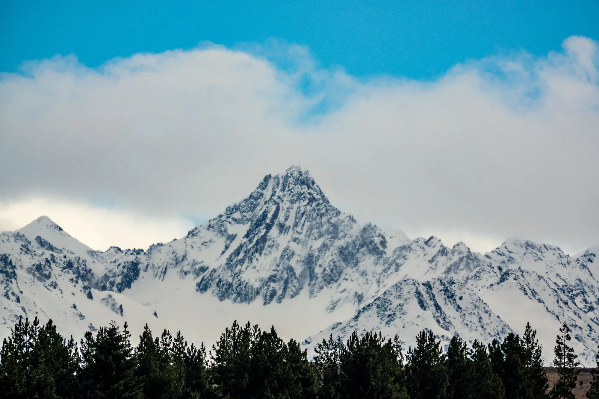 Mountain Views form Irishman Creek Station Accommodation